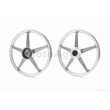 Диск колеса передній 18"-1.40 GS125/150 d12 литий 5 променів