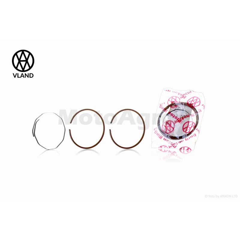 Кільця к-кт  LEAD 90  +0.50  48.50  h-1.2  обміднені  "VLAND"  (RUIMA) ТАЙВАНЬ