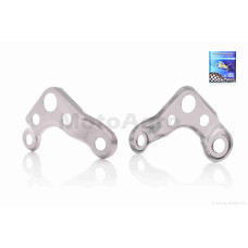 Пластина траверсы верхняя на мопед дельта хром "LIPAI"