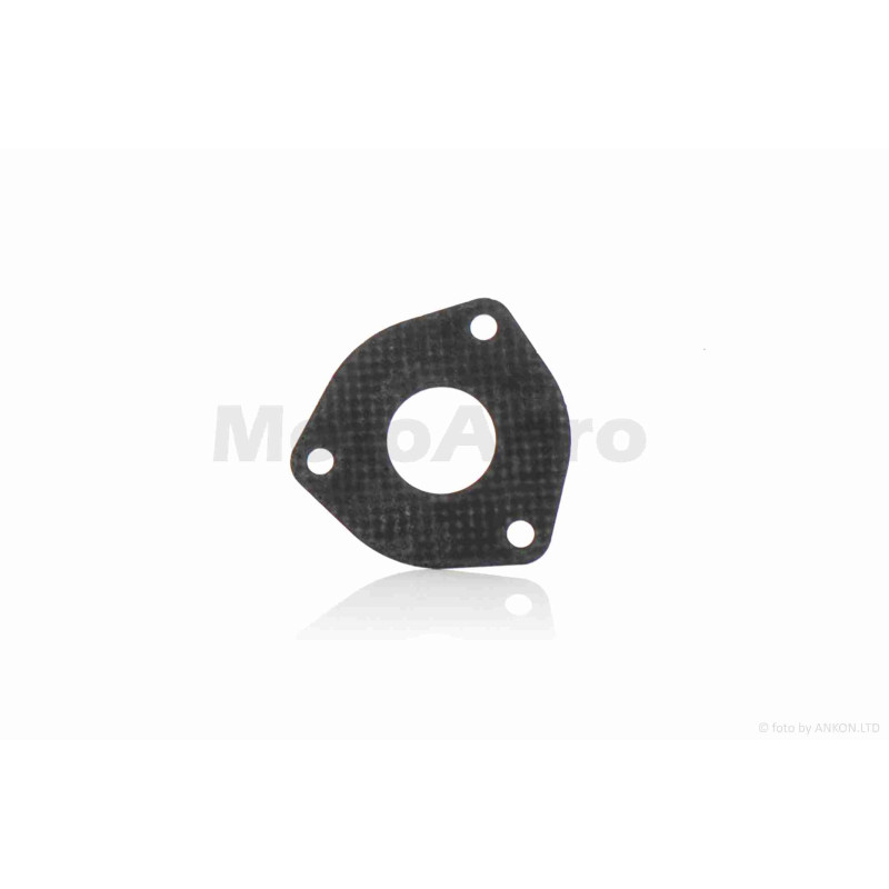 Прокладка глушника  GY6  трикутна, коліно - резонатор