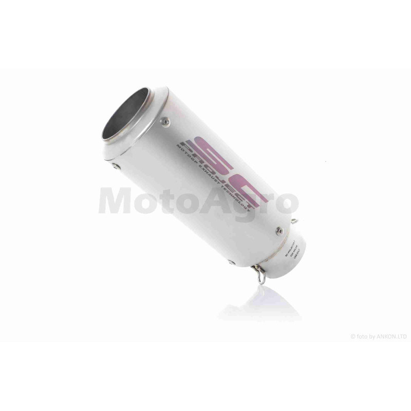 Глушник прямоток  #XPT018, D60  "SCP"  (сірий матовий)