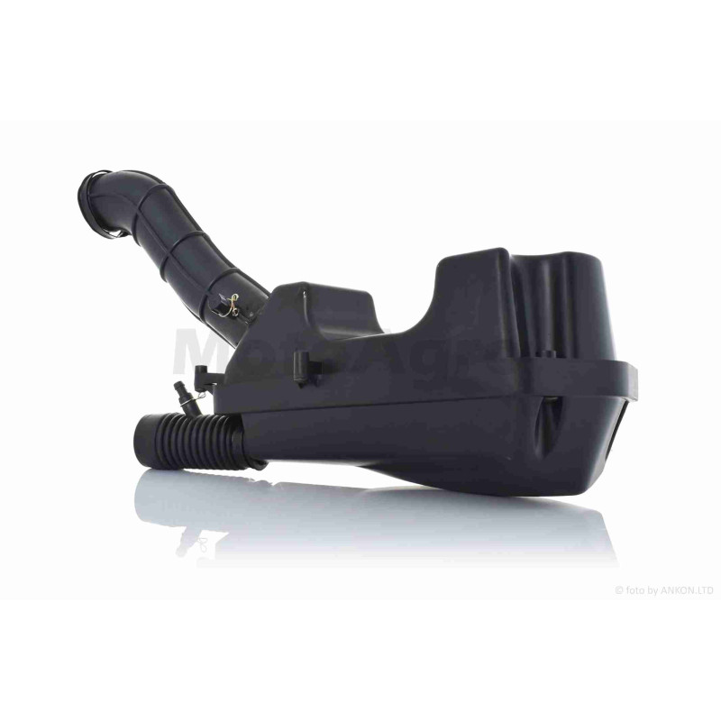 Корпус повітряного фільтра  GY6 50  10"  паперовий фільтр  +порося  #OEM