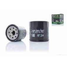 Фильтр масляный мото HF204 D65/H64 черный "HIFLO" ТАЙЛАНД