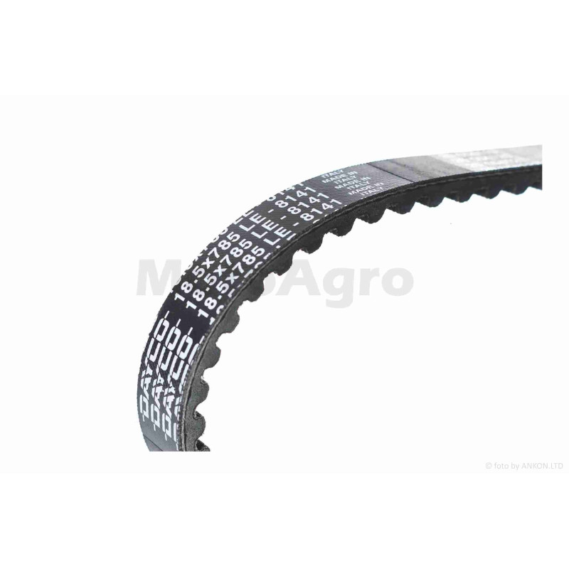 Ремінь варіатора  804-17.5  GEAR UA06J 4T, PIAGGIO, VESPA NRG  "DAYCO" (7163) ІТАЛІЯ