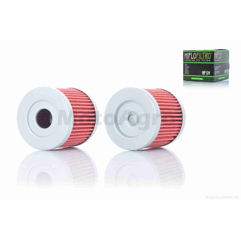 Фільтр масляний мото  HF139  D44/H44  "HIFLO"  ТАЙЛАНД