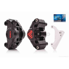 Супорт гальмівний тюнінг передній двопоршневий (опозитний) "LIPAI" (чорний)