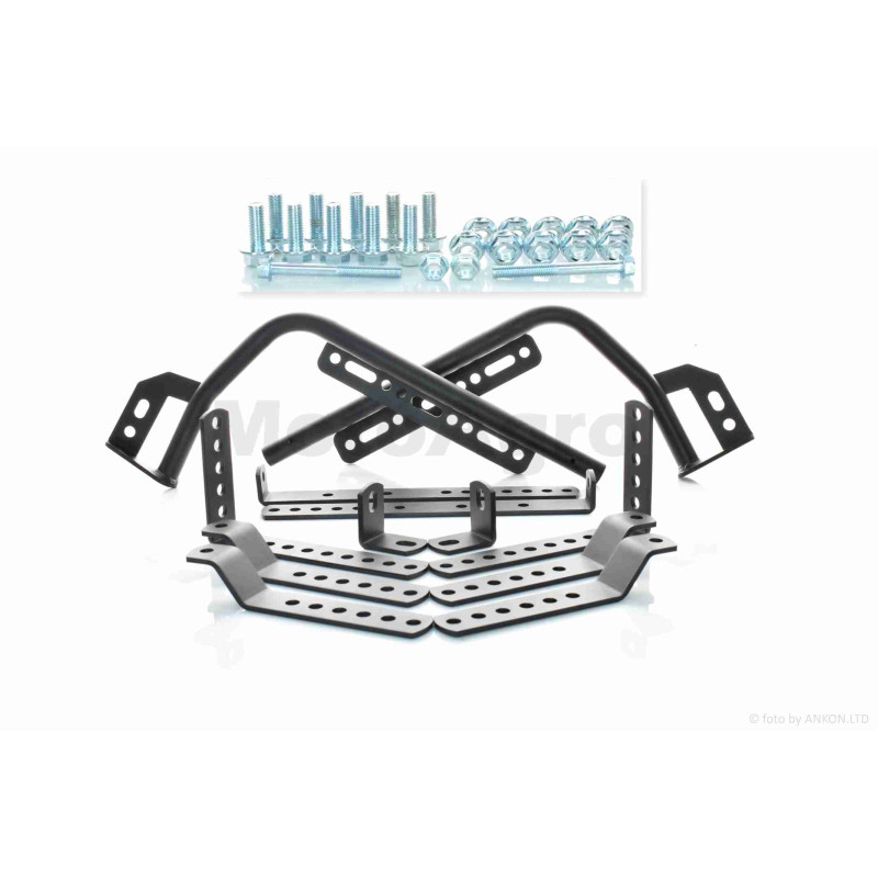 Кофри бічні (пара)  #836/1  36L+36L  поліпропілен