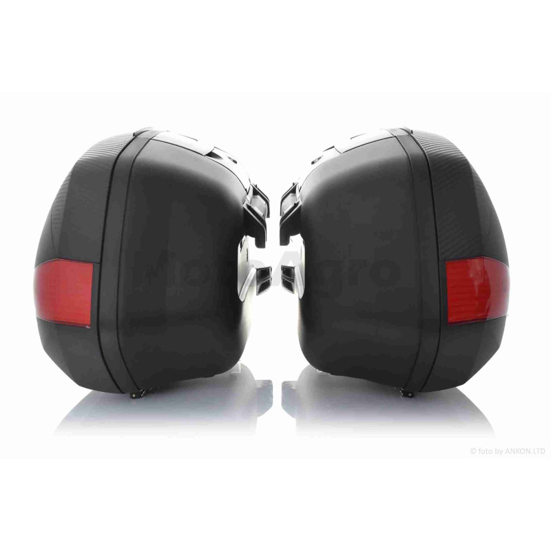 Кофри бічні (пара)  #836/1  36L+36L  поліпропілен