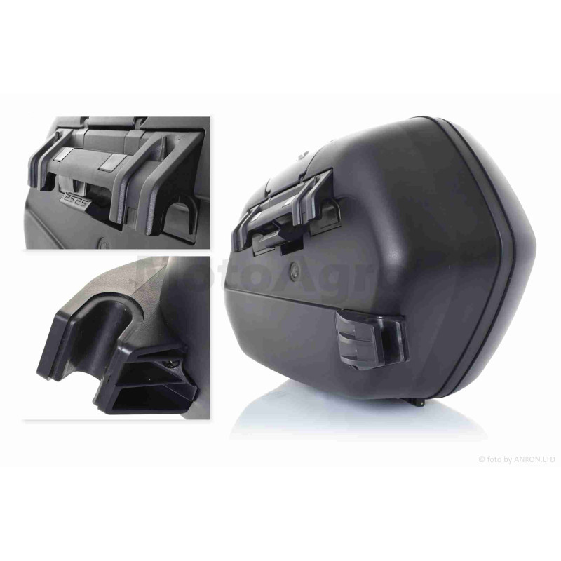 Кофри бічні (пара)  #836/1  36L+36L  поліпропілен