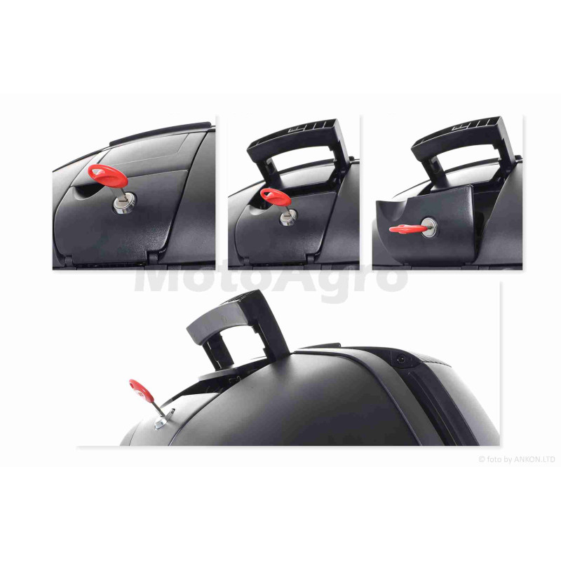 Кофри бічні (пара)  #836/1  36L+36L  поліпропілен