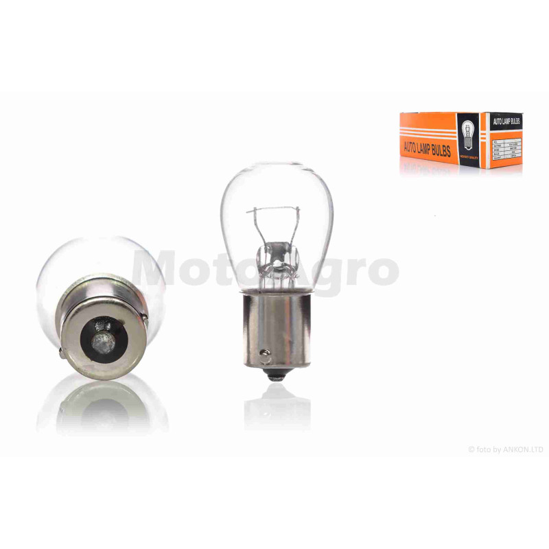 Лампа поворотів та габаритів  G23 (BA15S)  12V 21W  біла