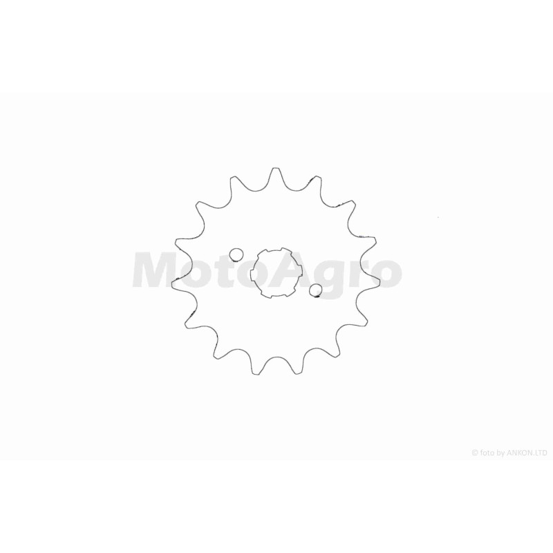 Зірка трансмісії передня  CB/CG  520-15T  вузька посадка