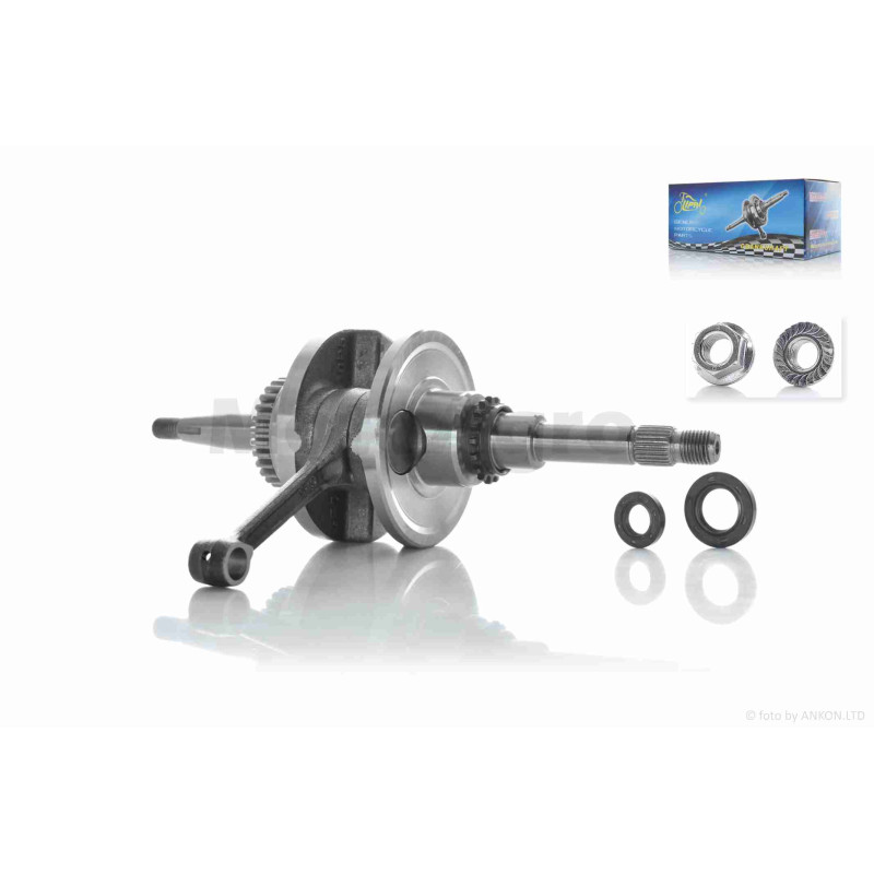 Колінвал  DIO AF62/68, TODAY AF61/67  #PRO  "LIPAI"