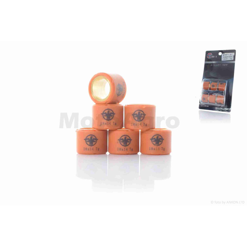 Ролики варіатора  GY6 150  18-14  7.0g  "FF"