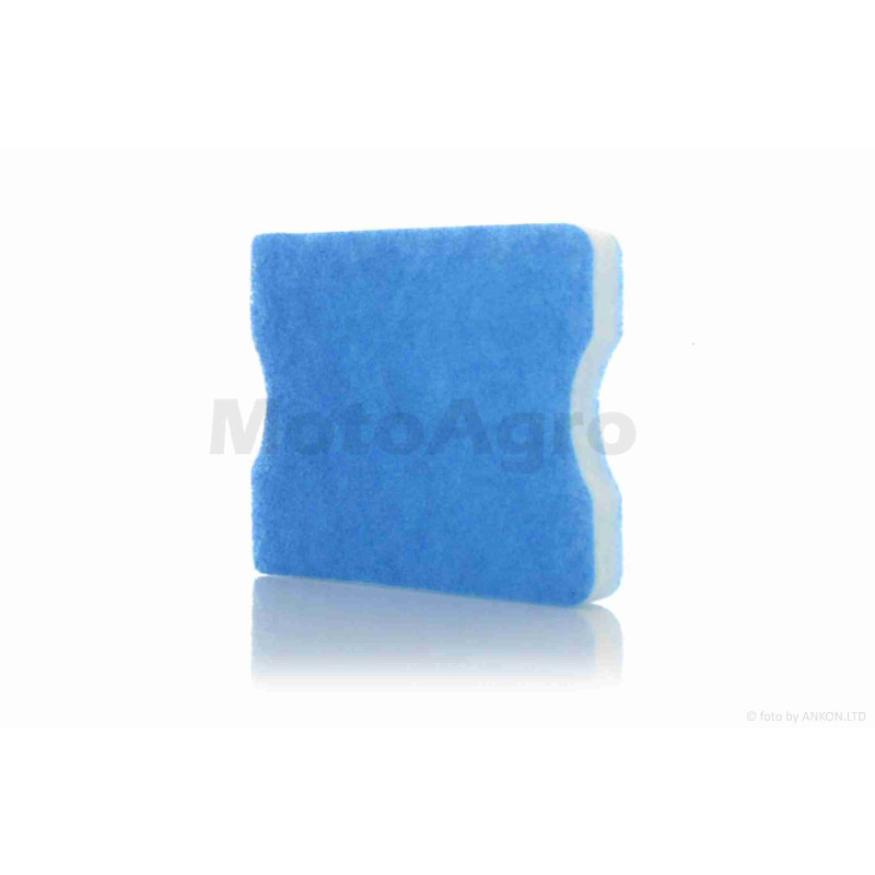 Фільтр повітряний коси  1E40  фібра, тришаровий, синій