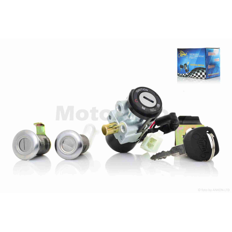 Замок запалювання к-кт  DIO AF34  2 дроти  "LIPAI"