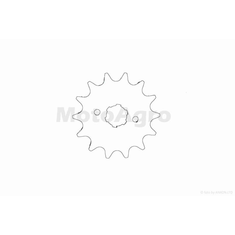 Зірка трансмісії передня  CB/CG  520-14T  вузька посадка