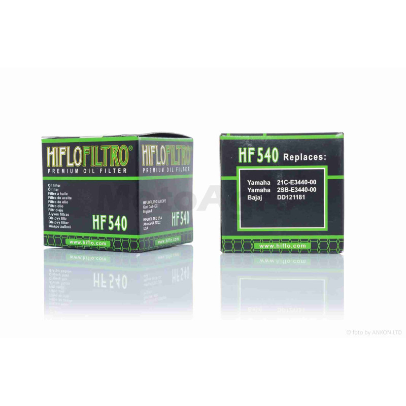Фільтр масляний мото  HF540  D49/H36  "HIFLO"  ТАЙЛАНД