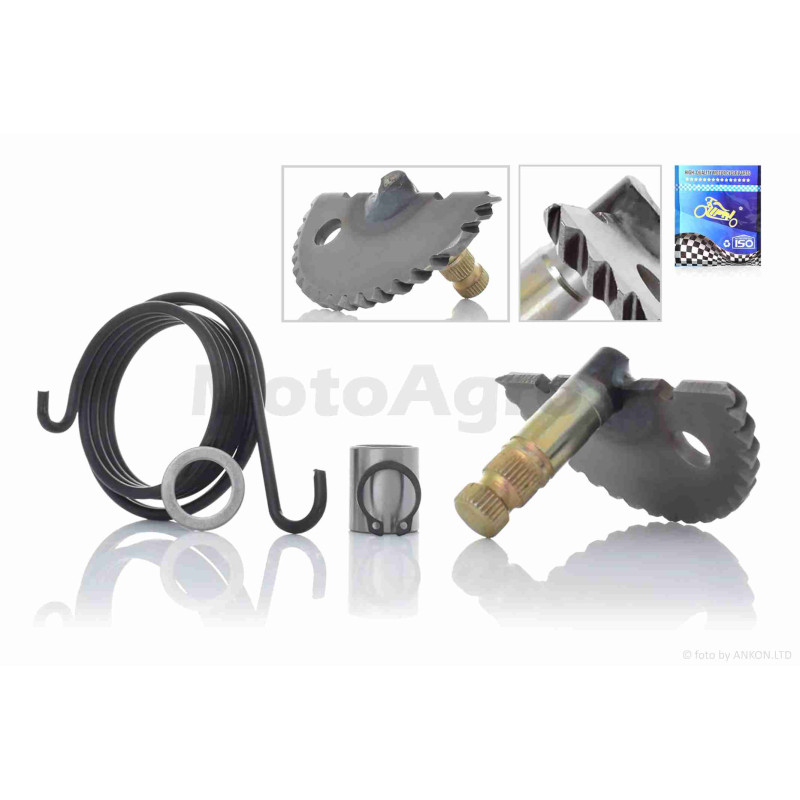 Сектор кікстартера  GY6 50  L55  +втулка, пружина, стопор  "LIPAI"