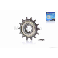 Зірка трансмісії передня на мопед дельта 420-14 з вільним ходом "LIPAI"