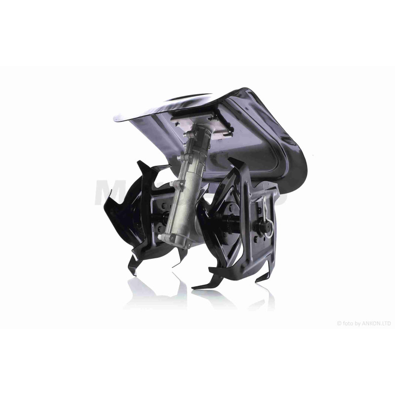 Насадка на мотокосу  культиватор, із захистом, 9T, D26.