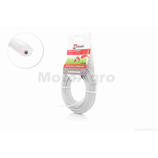 Леска косы армированная (сталь) 3.0mm круг 15m "RORX"