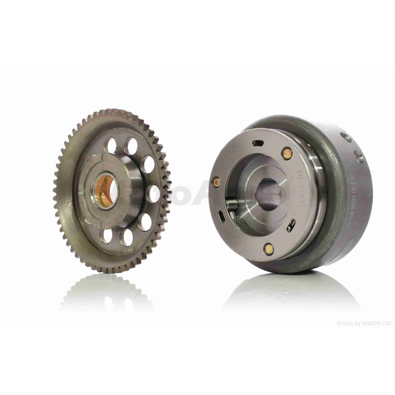 Магніт генератора  CB125/150  +обгінна муфта у зборі  "LIPAI"