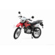Обтічник з фарою  HONDA XL150L  червоний  (35/35W)