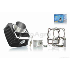 Поршневая циліндр в зборі CGN250 (166FMM) D65.5 p15 h82 PRO "LIPAI" (чорна)