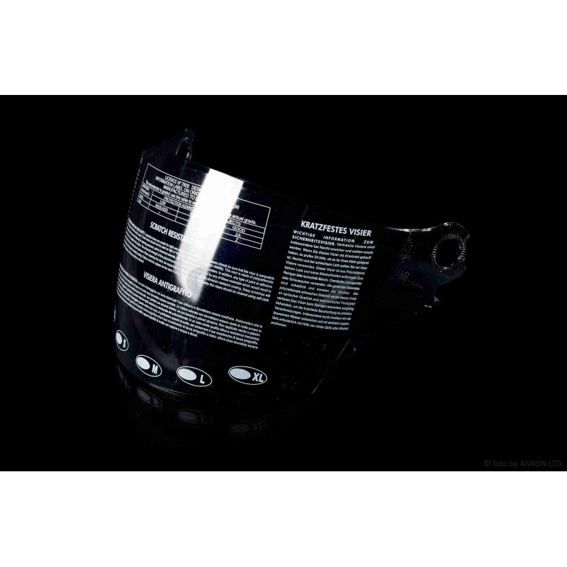 Скло шолома (візор)  #370  тонований  "VLAND"  ТАЙВАНЬ