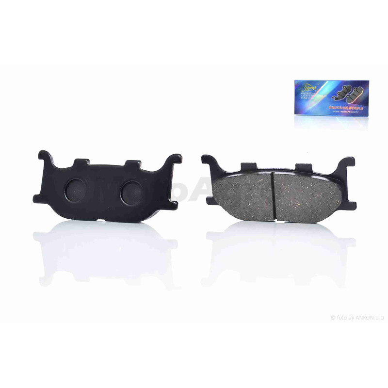 Колодки гальмівні (диск)  CH250 (172MM), KAB250  перед  "LIPAI"