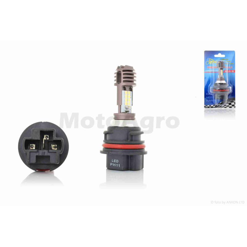 Лампа фари діодна  PH11 12V 40/40W  DIO АF34/35, LEAD AF48  "LIPAI"