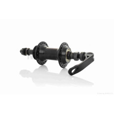 Втулка заднього колеса (алюмінева 36 спиць з ексцентриком чорна)