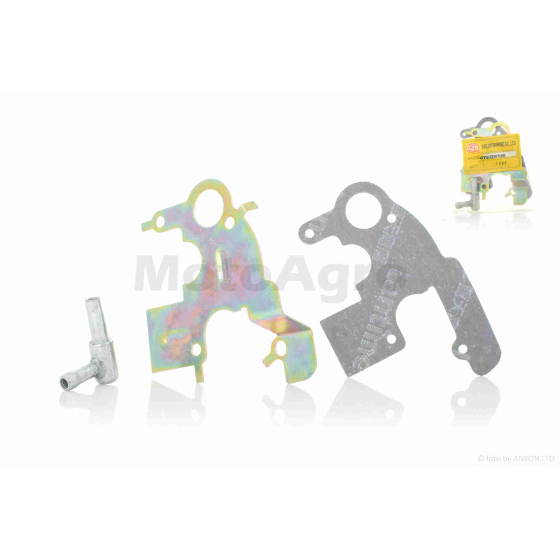 Сапун кришки головки циліндра  GY6 125/150  +прокладки  "SEE-SL"