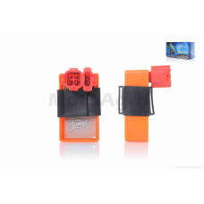 Комутатор на китайський скутер 50-150 "LIPAI" (помаранчевий прозорий)