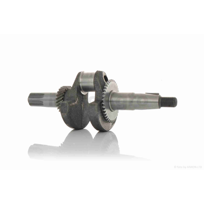 Колінвал м/б  168F  під шліць  25mm