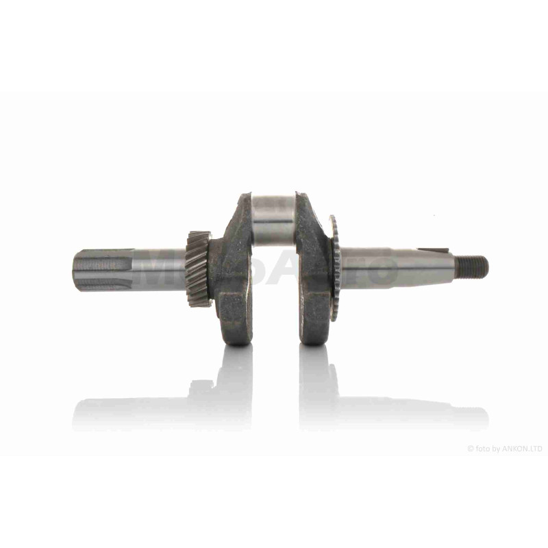 Колінвал м/б  168F  під шліць  25mm