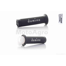 Грипсы (ручки руля) универсальные 5 "DOMINO" (черно-белые)