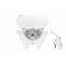 Обтічник з фарою універсальний 35/35W +габарит 2 білий