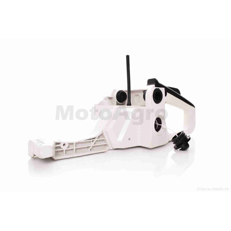 Корпус пилки (ручка-бак)  Goodluck 4500/5200  у зборі  "DR"  (білий)