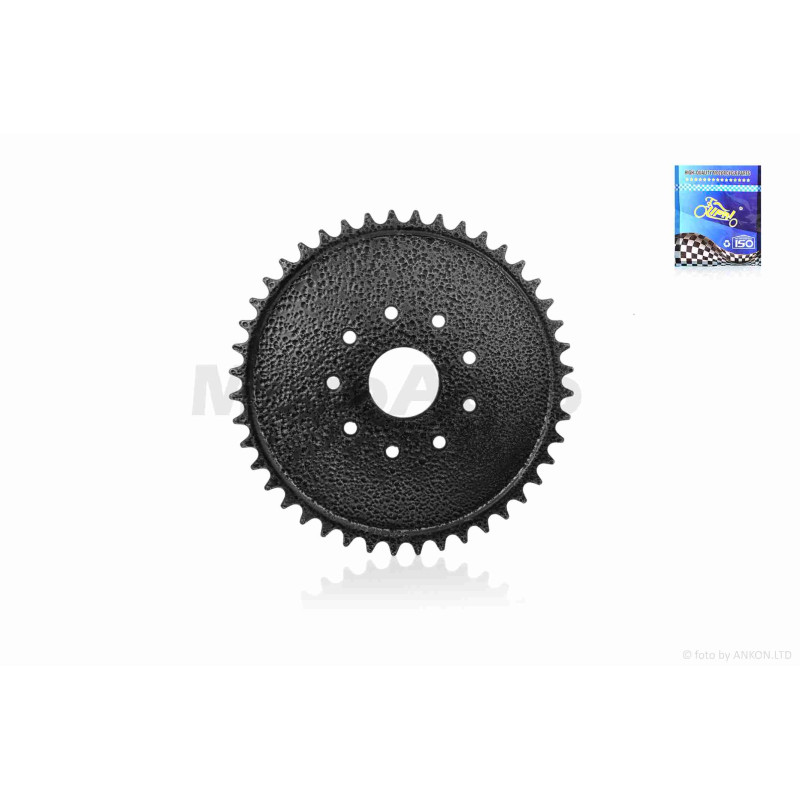 Зірка трансмісії задня веломотора  2T  F80  44T  "LIPAI"