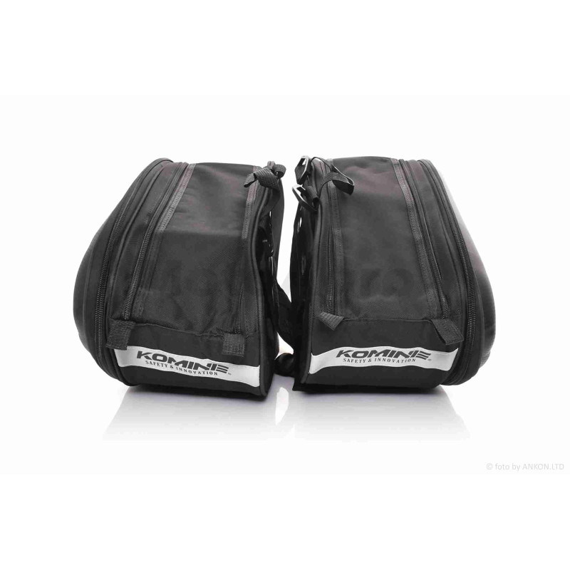 Кофри бічні  "KOMINE"  під карбон  +дощовики