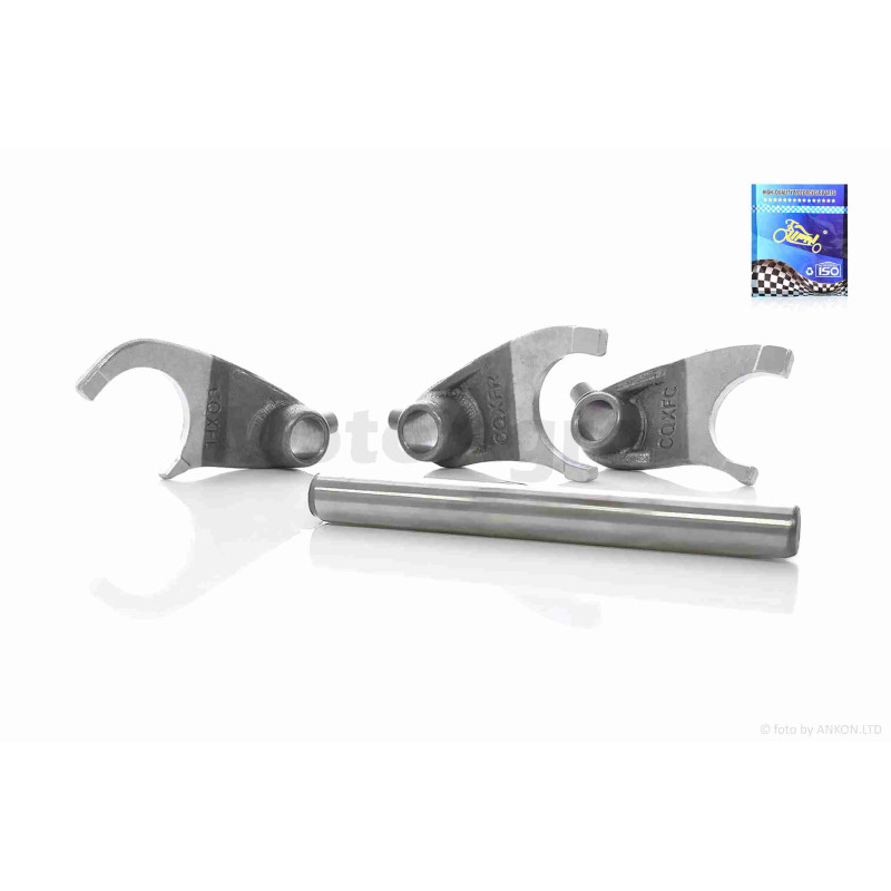 Виделки перемикання передач  CB125/150  +вал  "LIPAI"