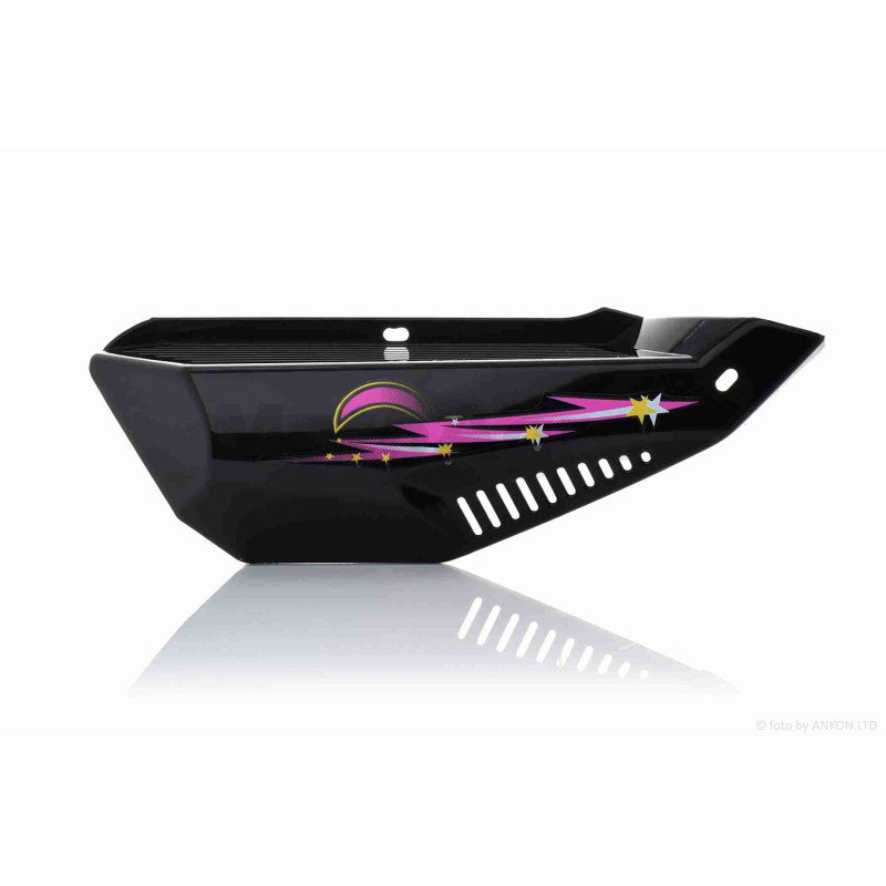 Пластик  Delta  боковая пара на бардачок  #1  "LIPAI"  (черный)