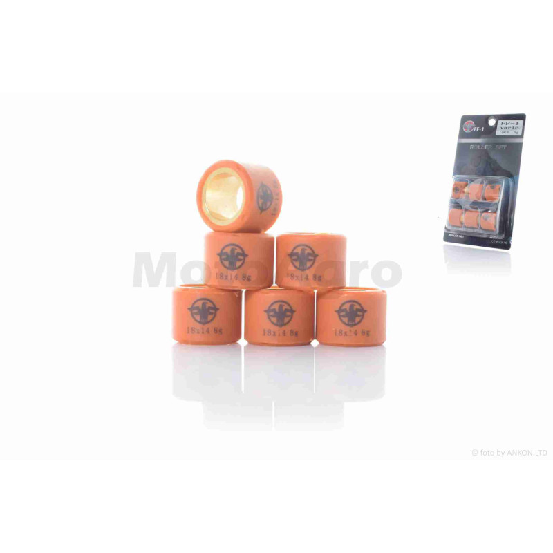 Ролики варіатора  GY6 150  18-14  8.0g  "FF"