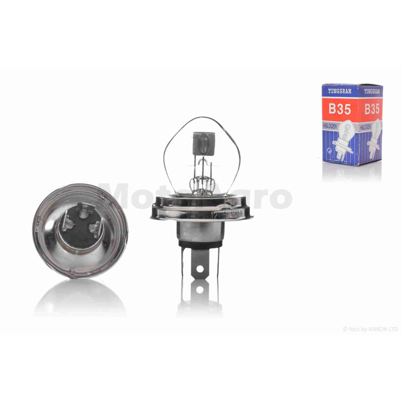 Лампа фари  H4 (P45T)  12V 60/60W  ЖИГУЛІ  "CN"