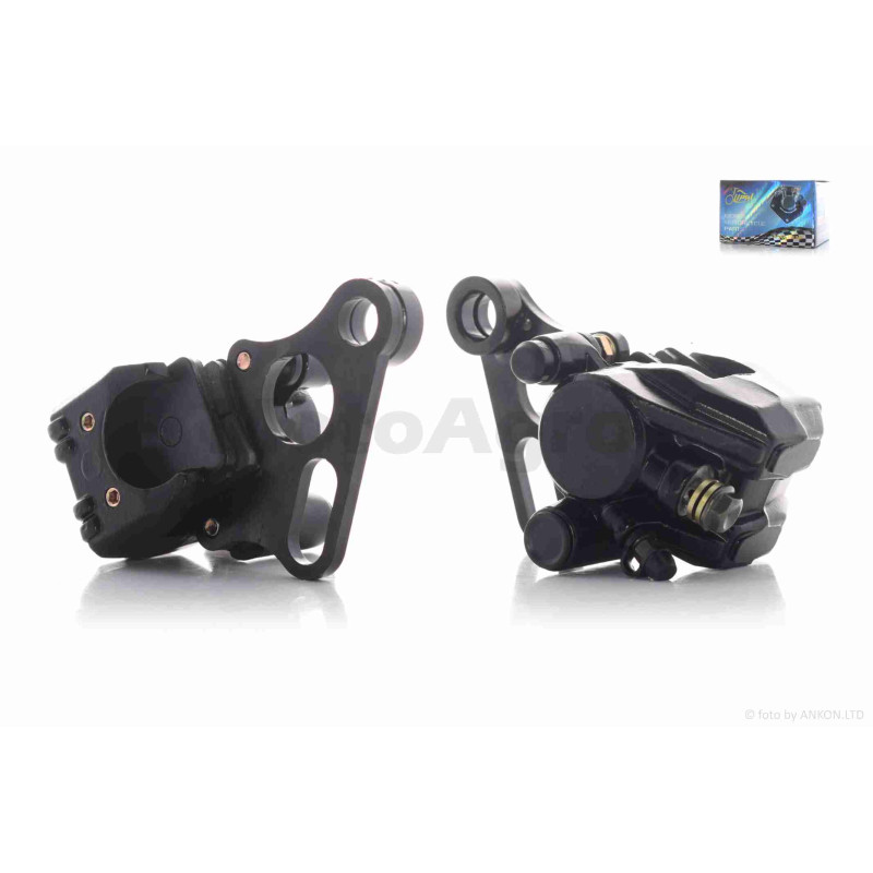 Супорт гальмівний  TTR125  задній, однопоршневий  "LIPAI"  (чорний)