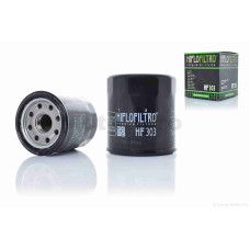 Фильтр масляный мото HF303 D65/H73 черный "HIFLO" ТАЙЛАНД