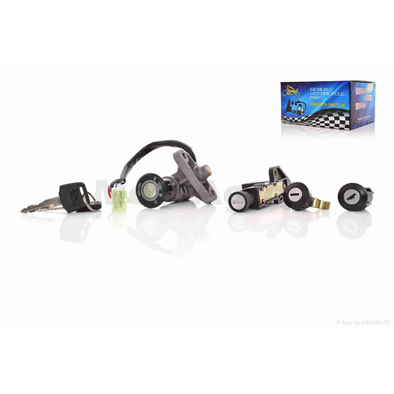 Замок запалювання к-кт  LETS 2  4 дроти  "LIPAI"