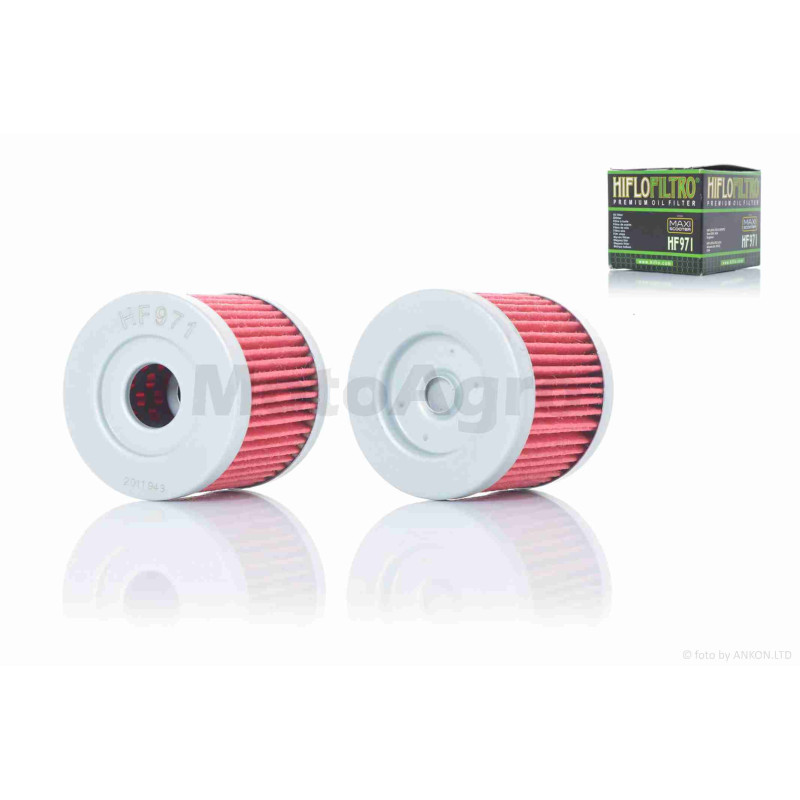 Фільтр масляний мото  HF971  D44/H40  "HIFLO"  ТАЙЛАНД